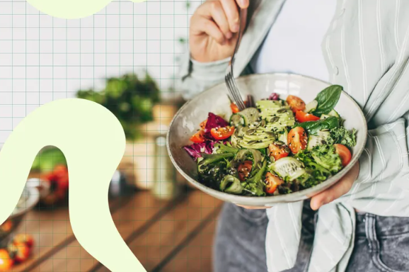 The OXO chopper and bowl simplify homemade chopped salads